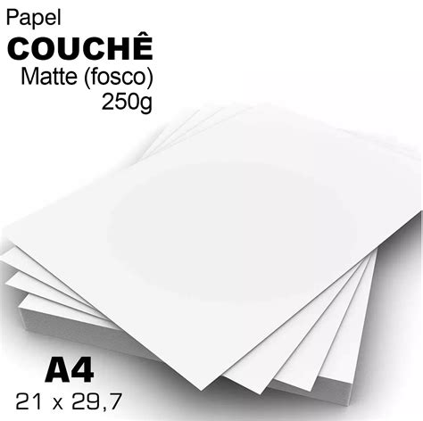 Papel Couche 250g 